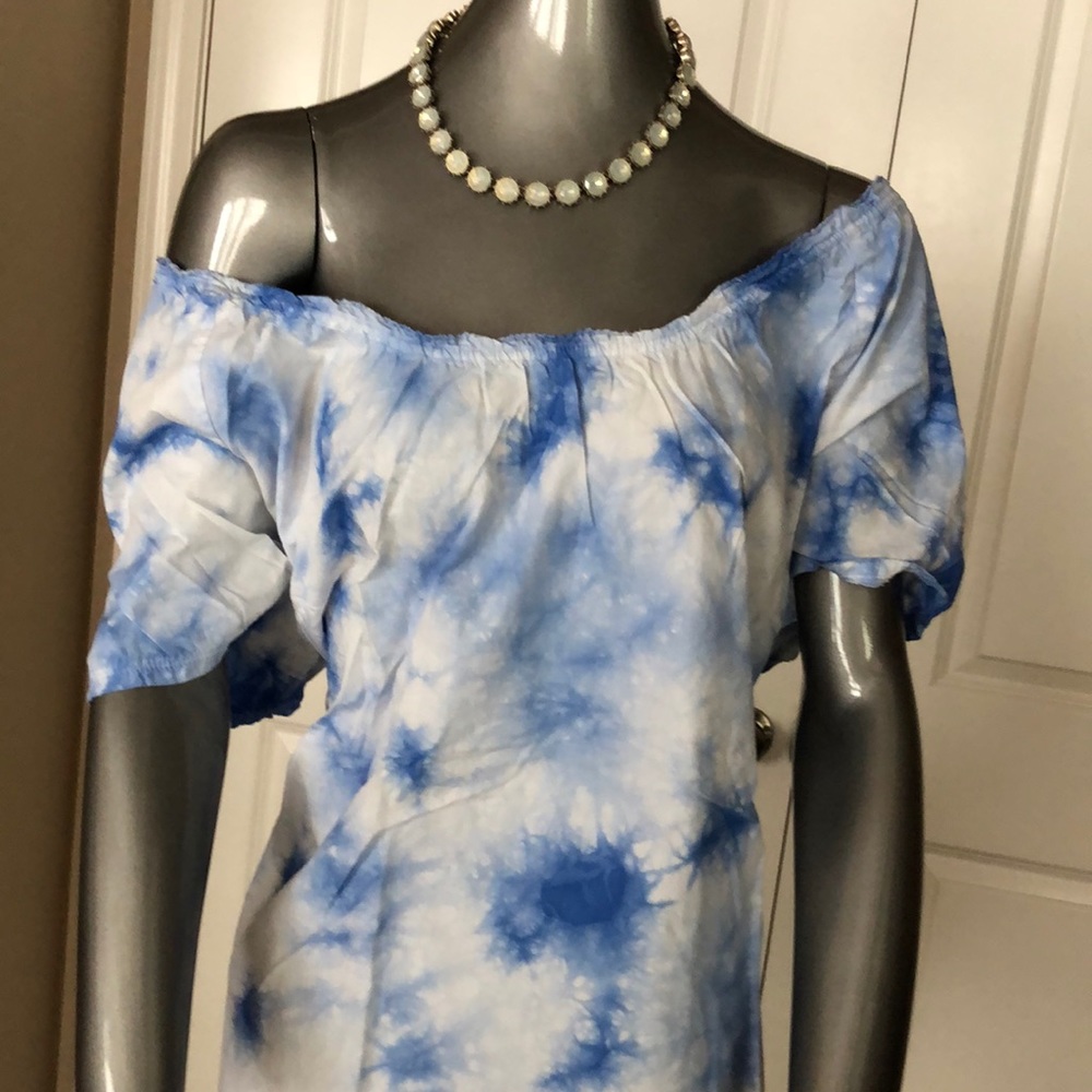 Avenue 100% Cotton Tie Dye Top